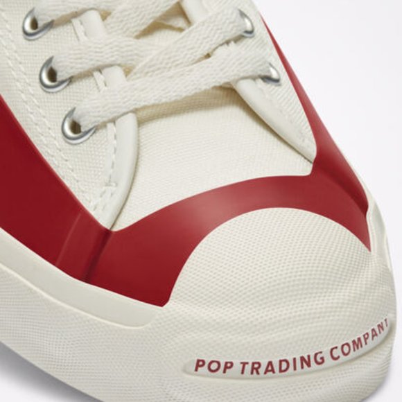 Converse X Pop Trading Company Other - Converse X PTC Jack Purcell Cons Pro Ox Egret/Red